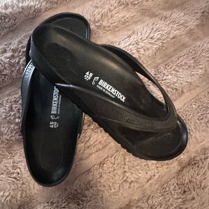 Birkenstock Classic Black Flip Flops